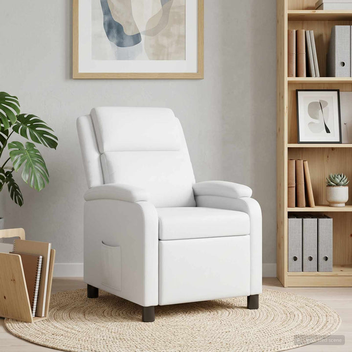 Recliner Hvid Kunstlæder
