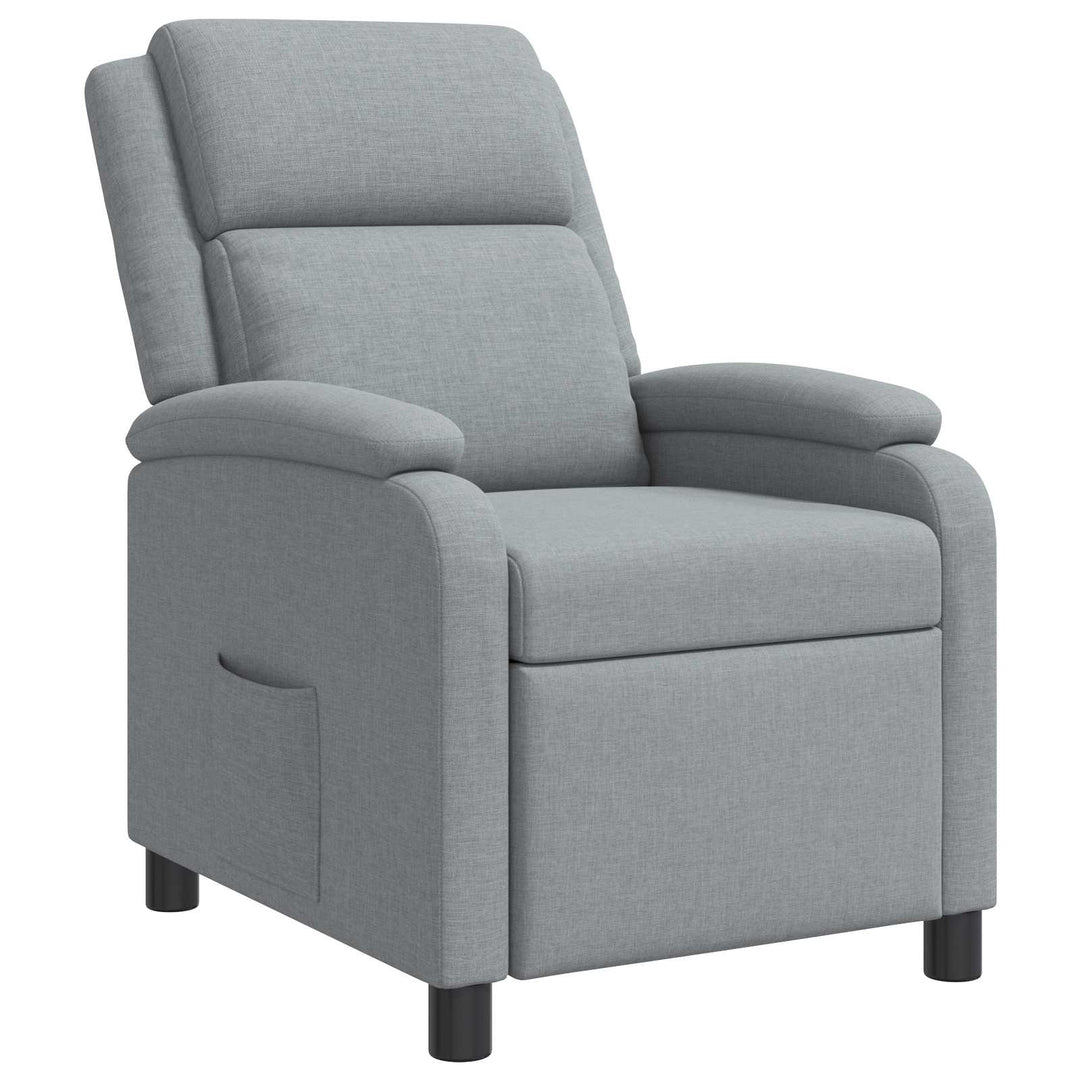 Recliner Lysegrå Stof