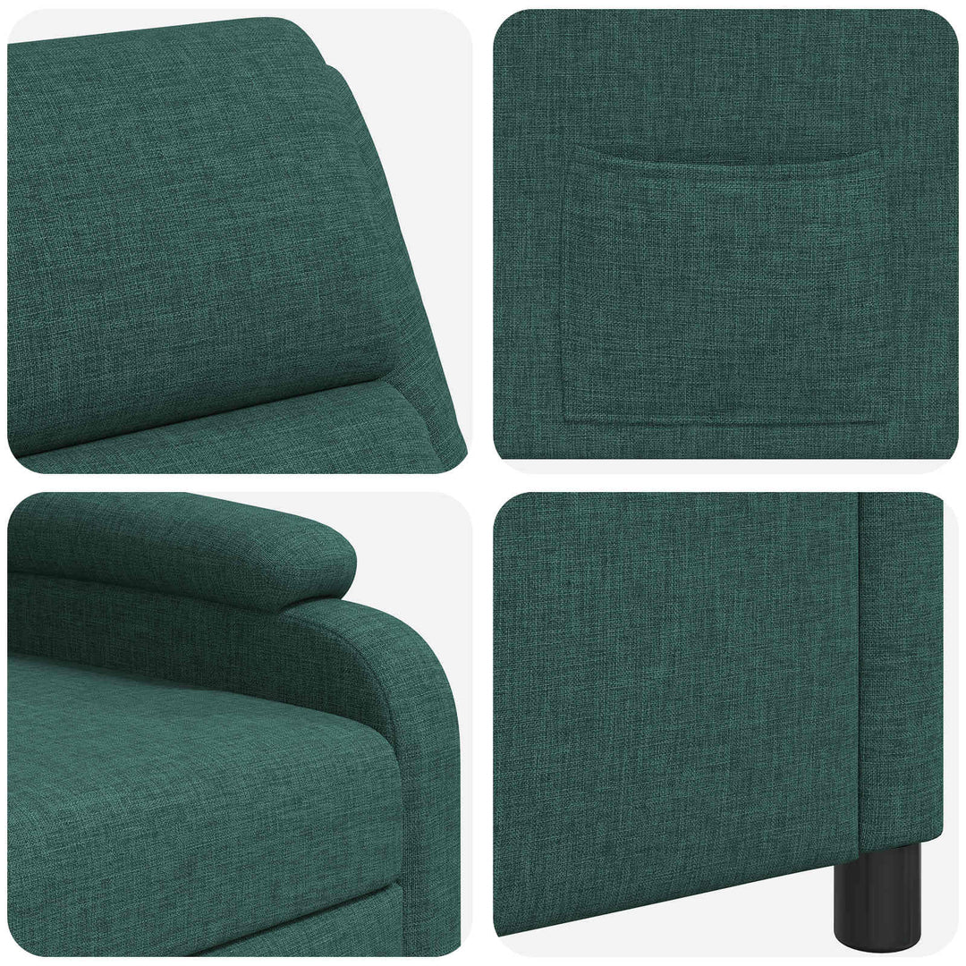Recliner Mørkegrøn Stof