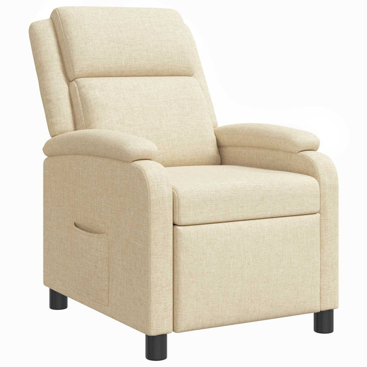 Recliner Cremefarvet Stof