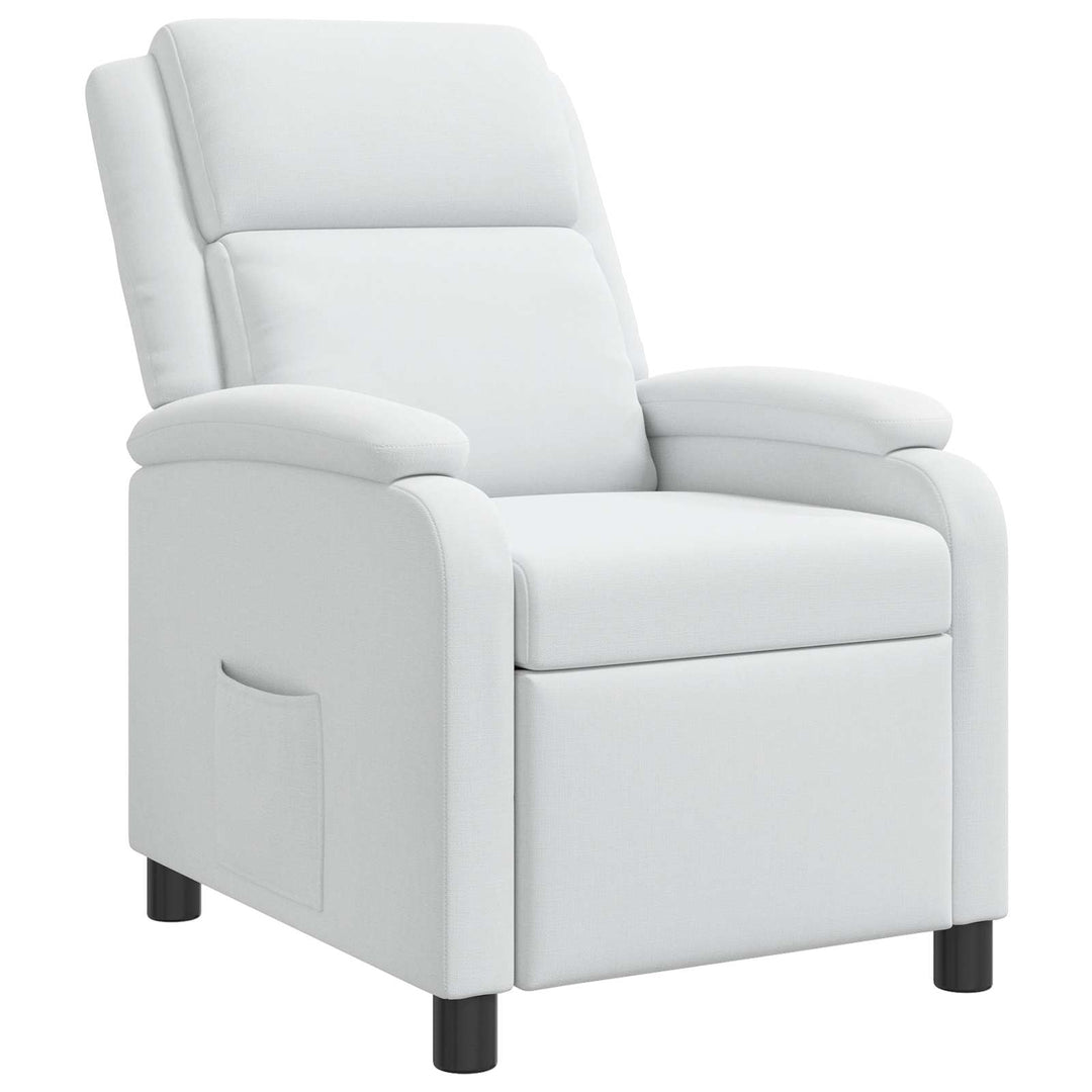 Recliner Hvid Stof