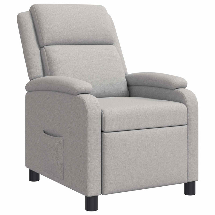 Recliner Skygrå Stof