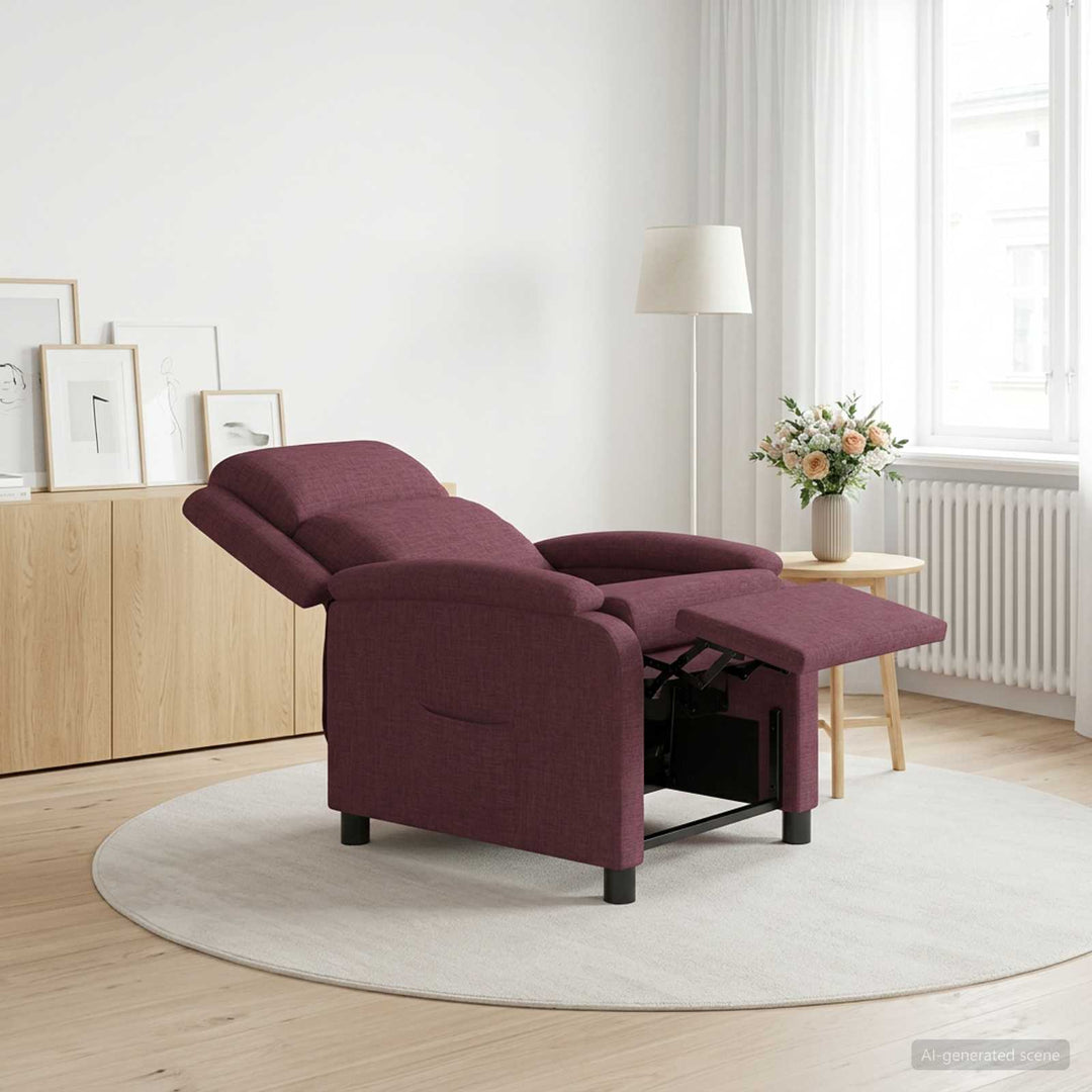 Recliner Lilla Stof