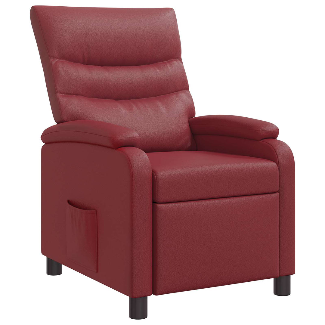 Recliner Vinrød Kunstlæder