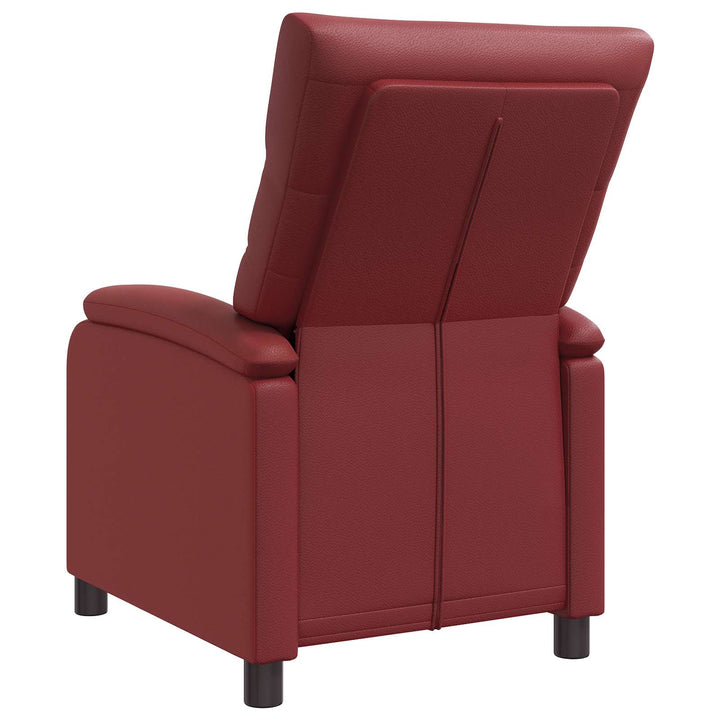 Recliner Vinrød Kunstlæder