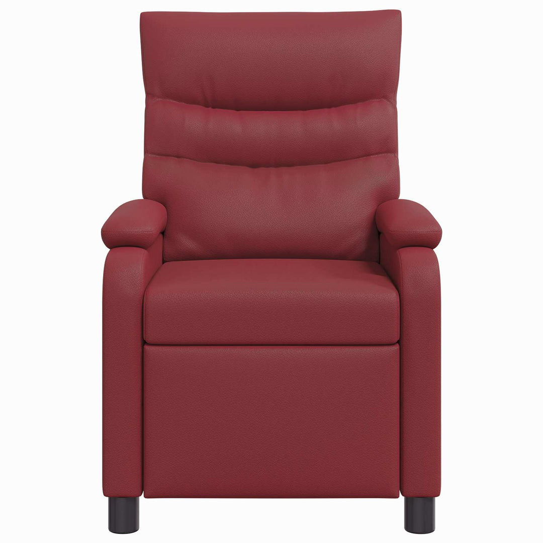 Recliner Vinrød Kunstlæder