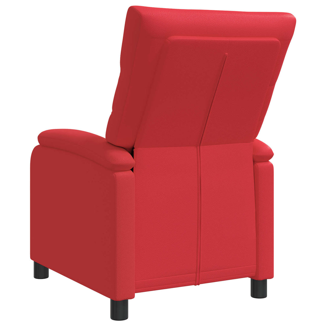 Recliner Rød Kunstlæder