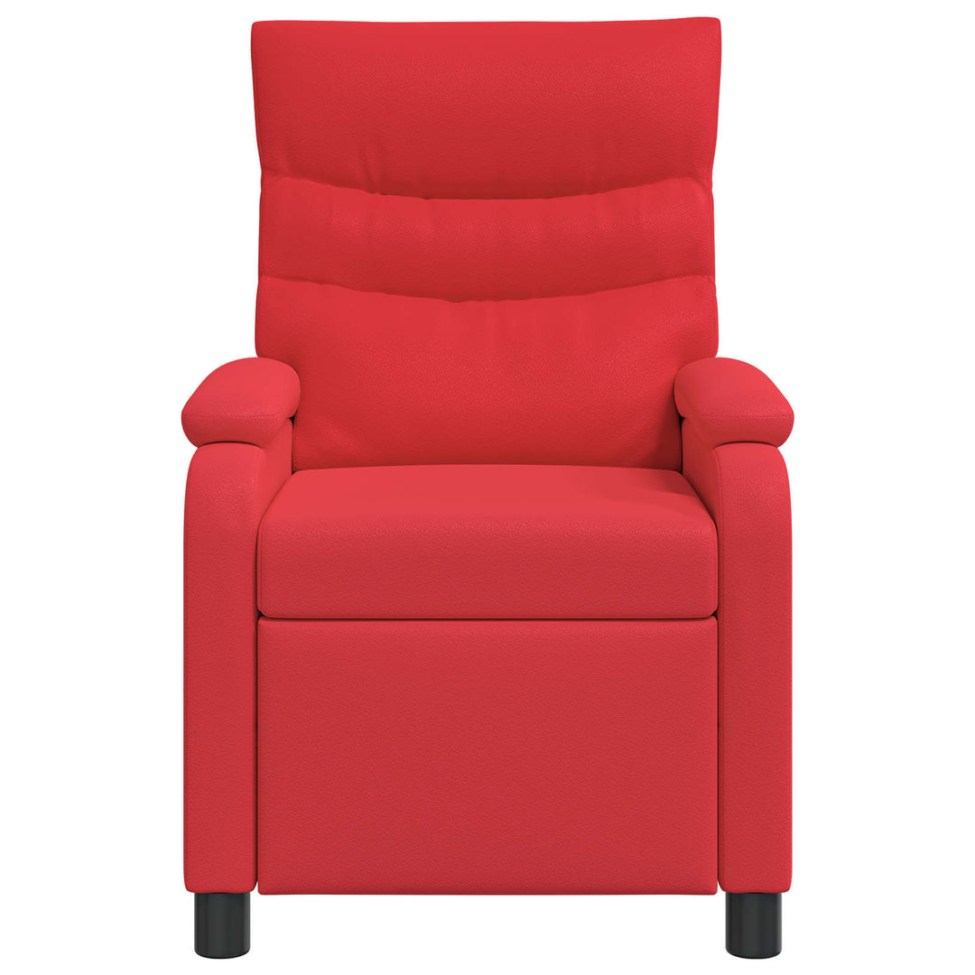 Recliner Rød Kunstlæder