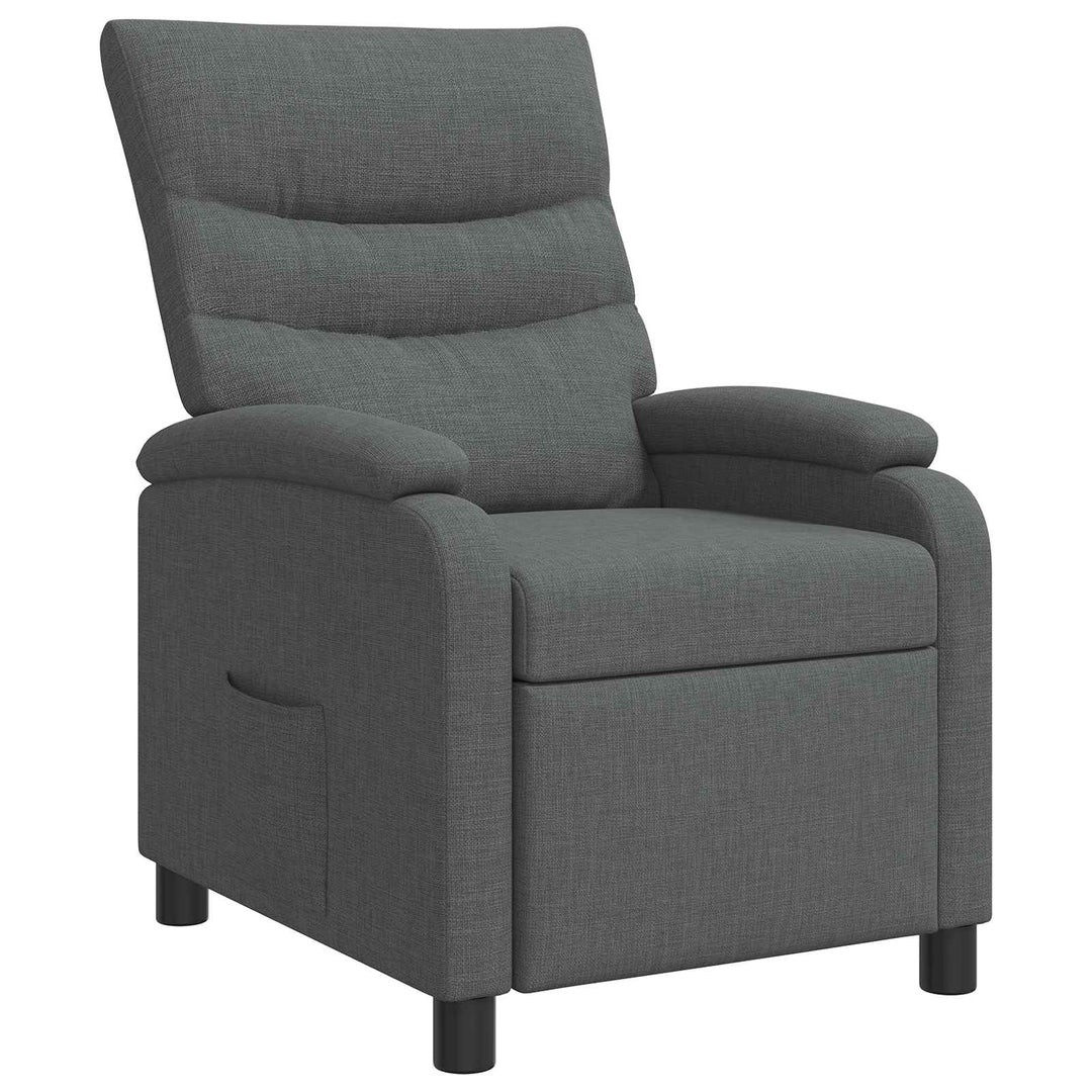 Recliner Mørkegrå Stof