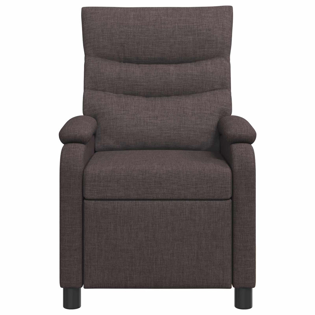 Recliner Mørk Brun Stof