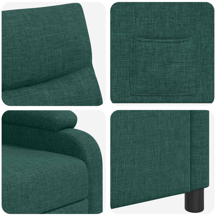 Recliner Mørkegrøn Stof