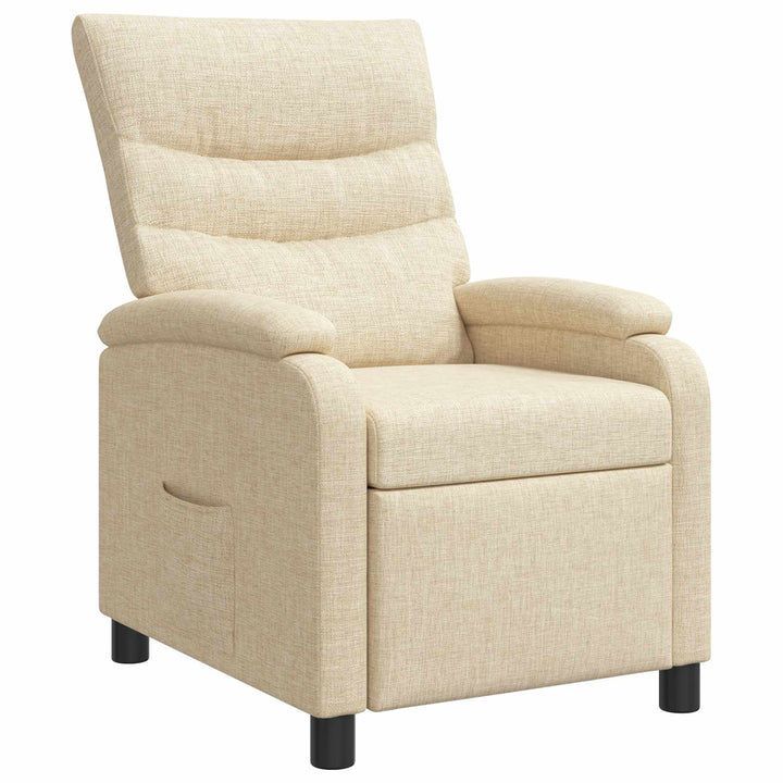 Recliner Cremefarvet Stof