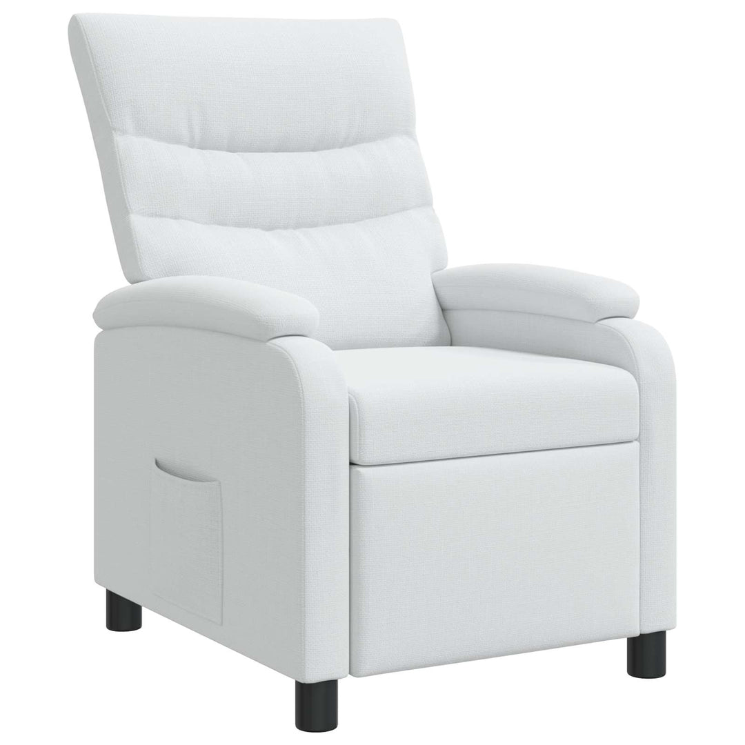 Recliner Hvid Stof