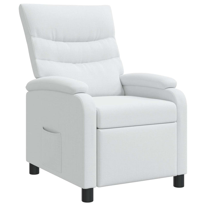 Recliner Hvid Stof