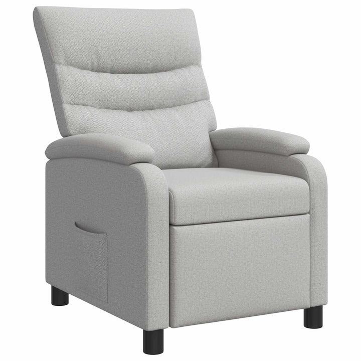Recliner Skygrå Stof