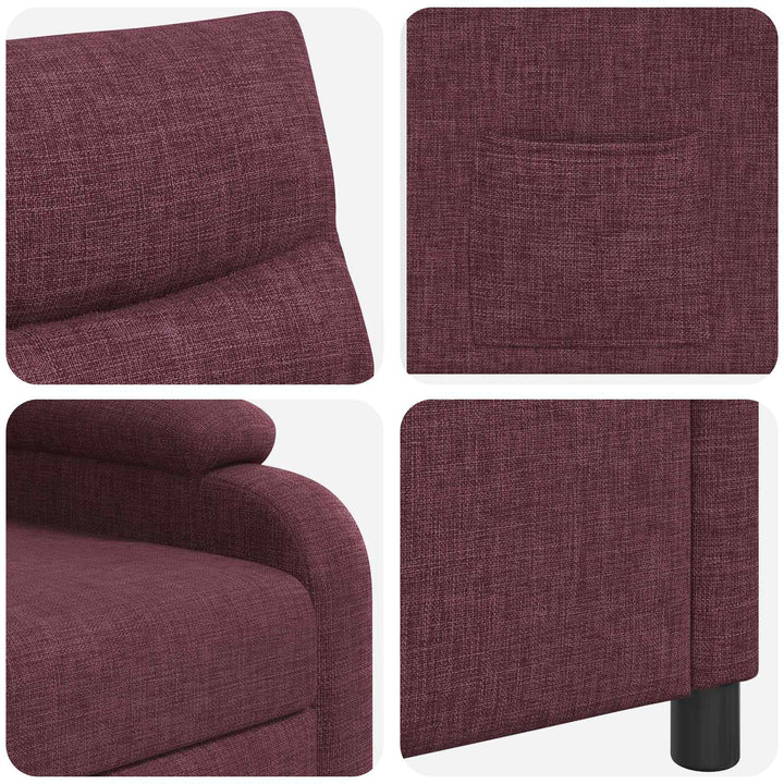 Recliner Lilla Stof