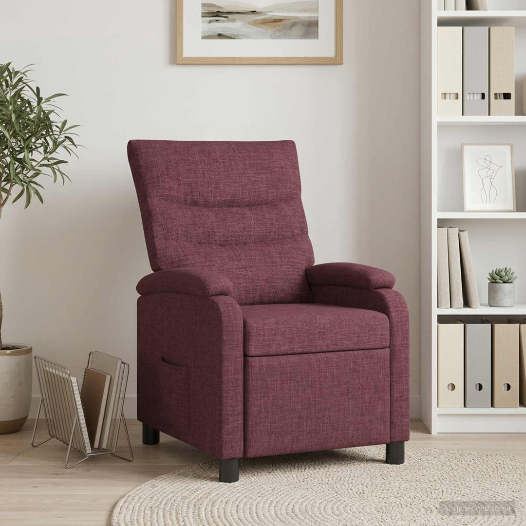 Recliner Lilla Stof