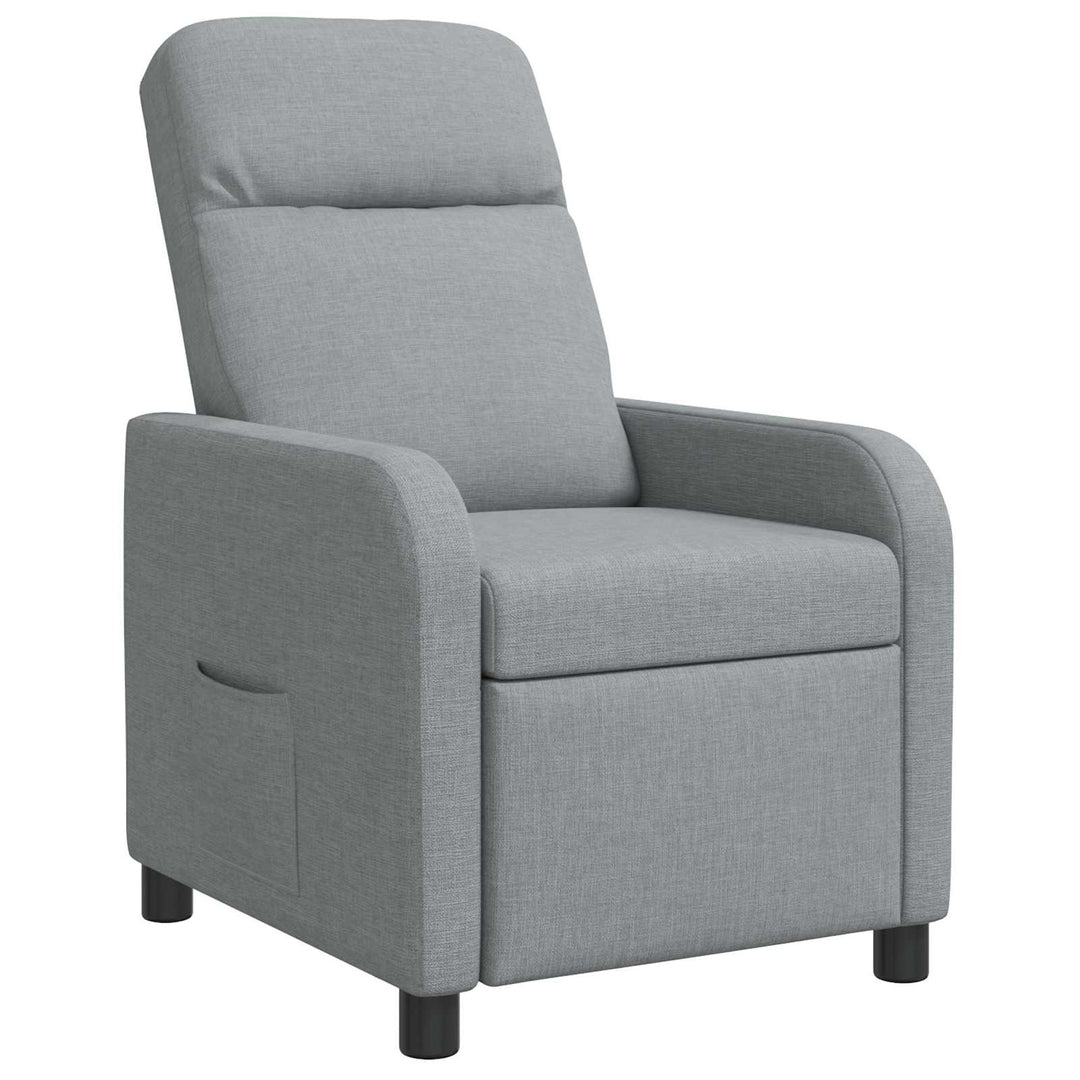 Recliner Lysegrå Stof