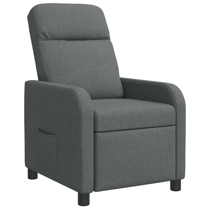 Recliner Mørkegrå Stof