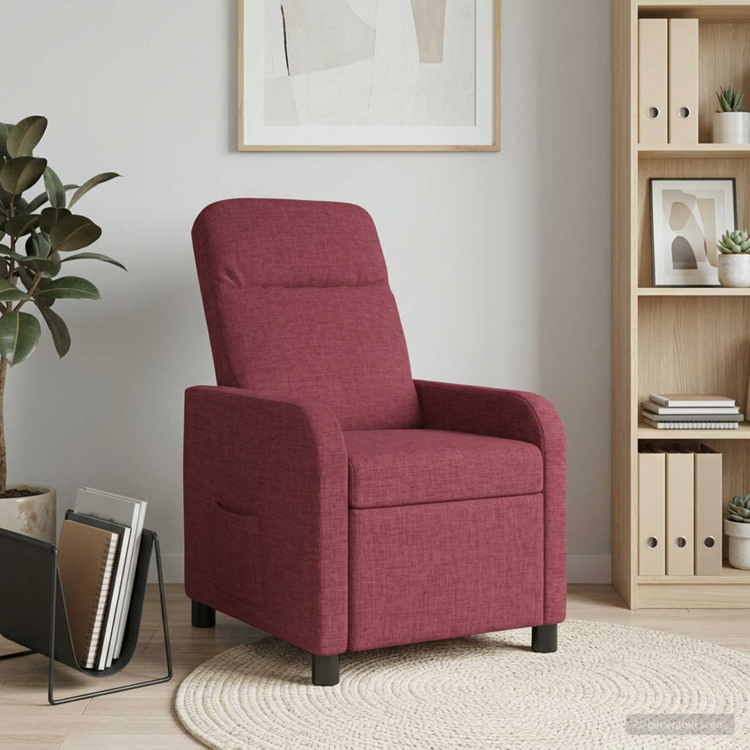 Recliner Vinrød Stof
