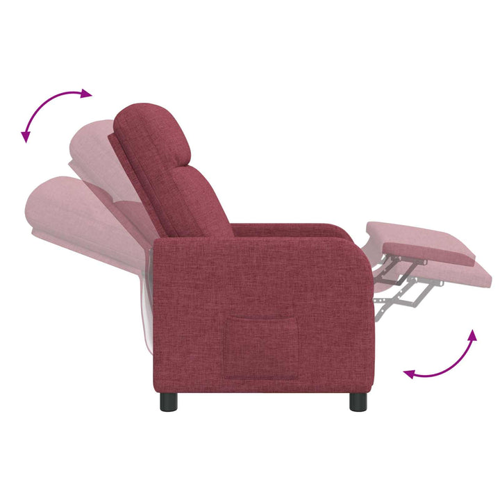 Recliner Vinrød Stof