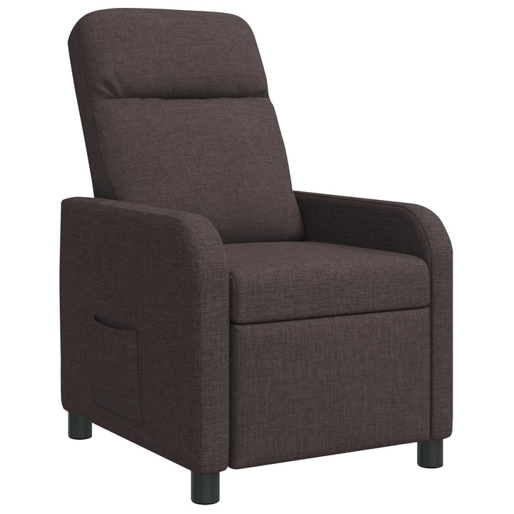 Recliner Mørk Brun Stof