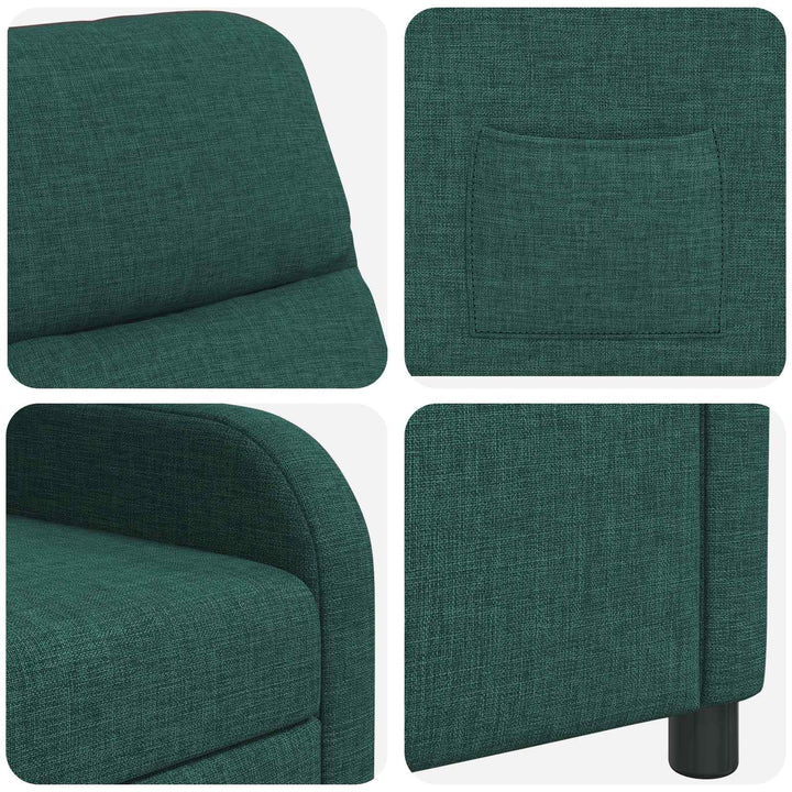 Recliner Mørkegrøn Stof