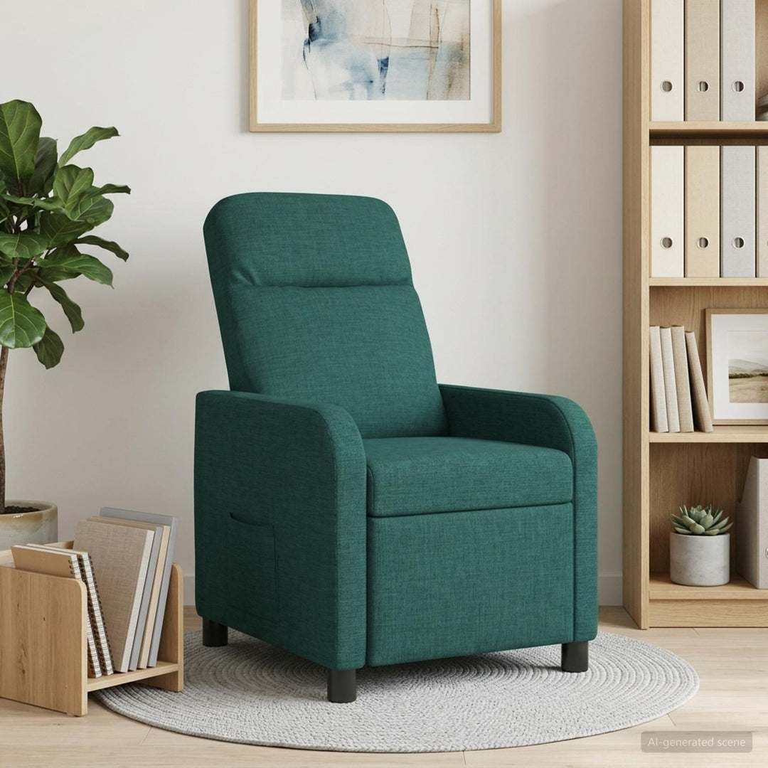 Recliner Mørkegrøn Stof