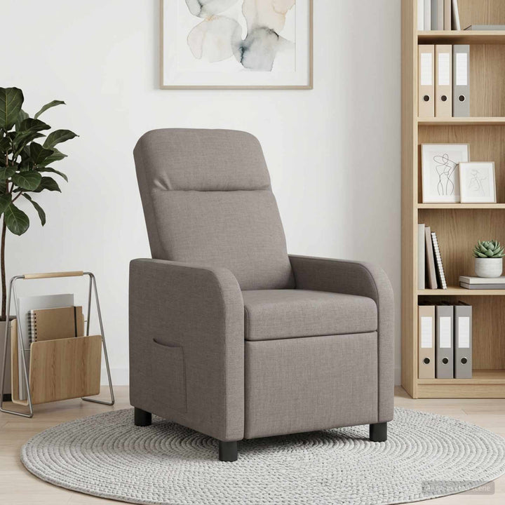 Recliner Gråbrun Stof