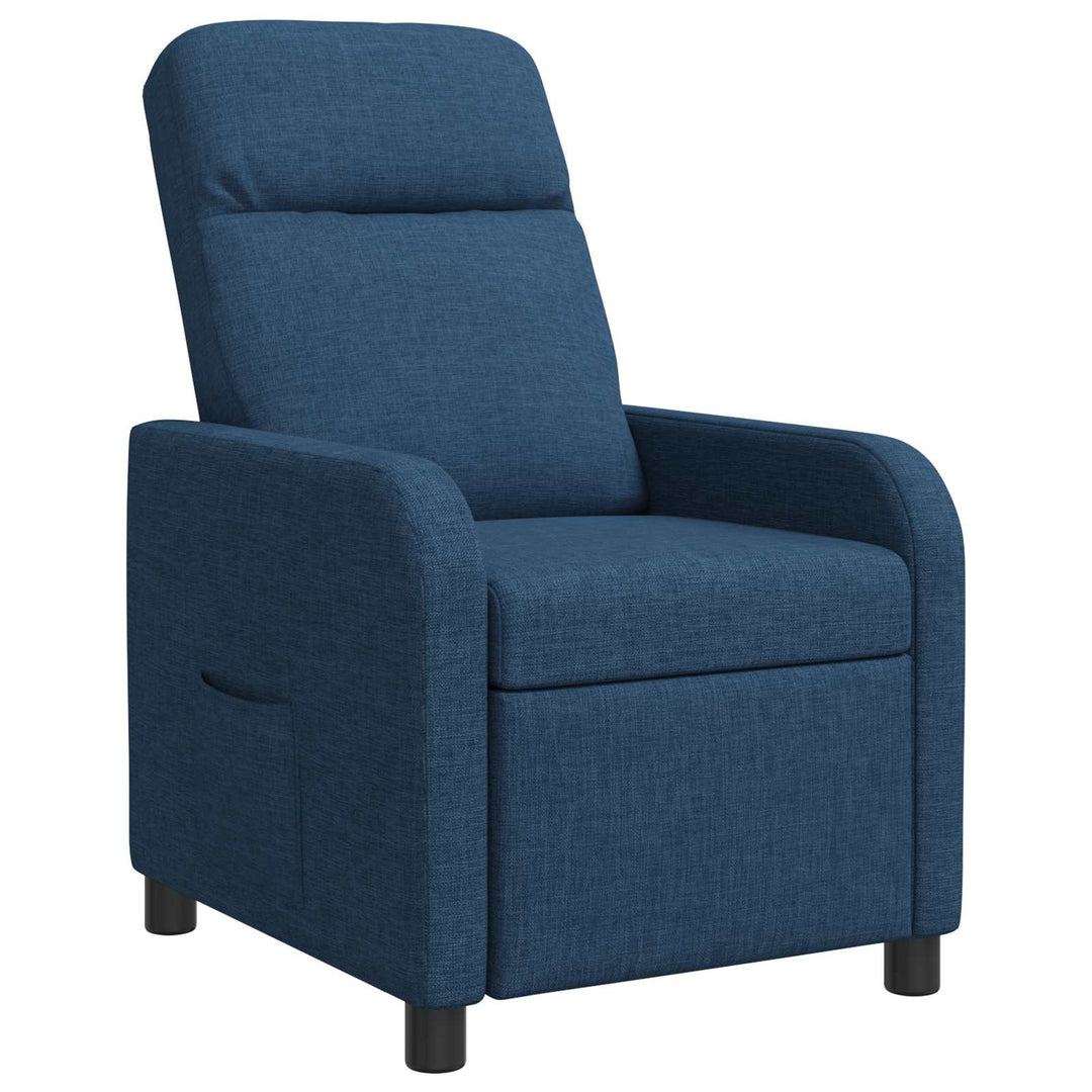 Recliner Blå Stof