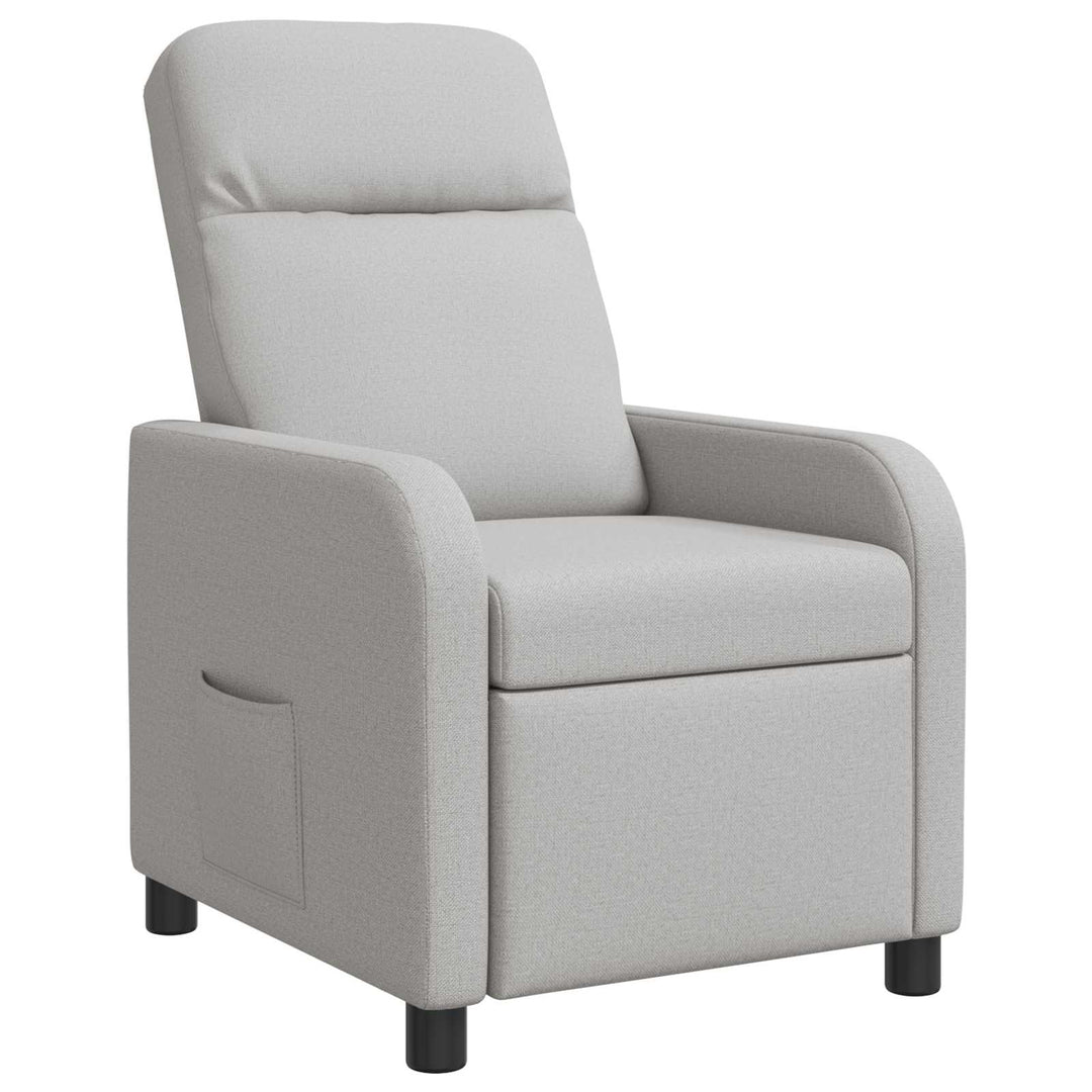 Recliner Skygrå Stof