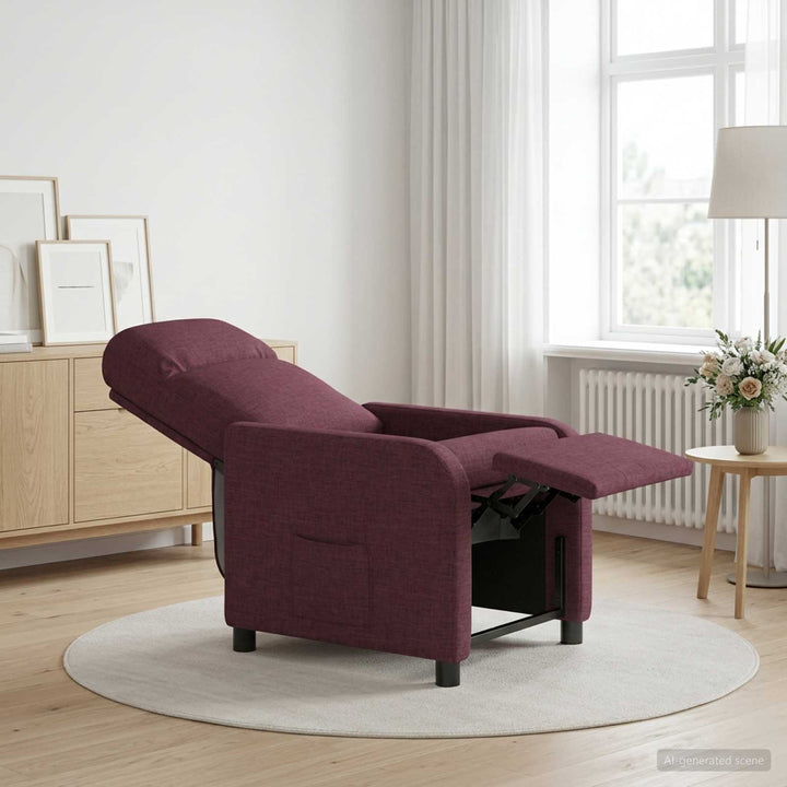Recliner Lilla Stof