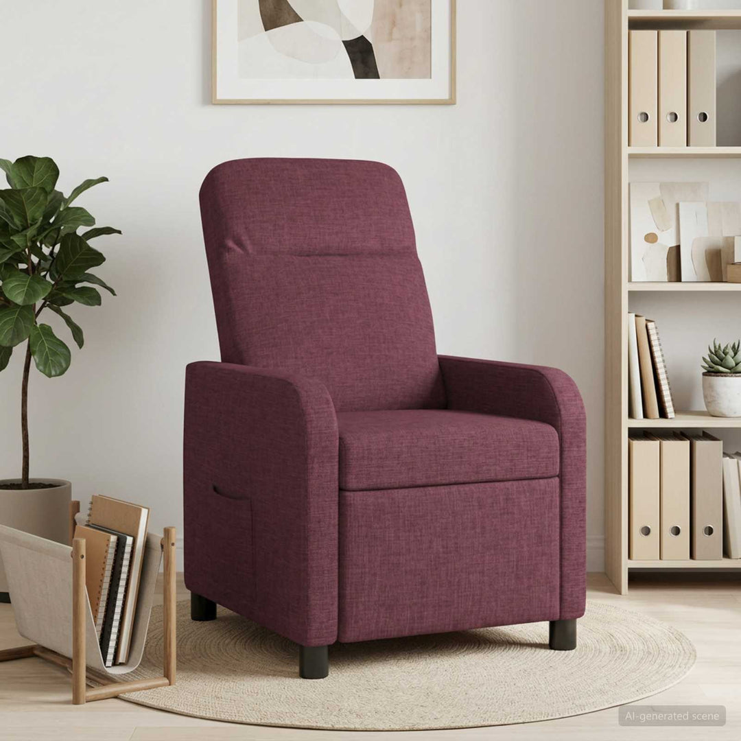Recliner Lilla Stof