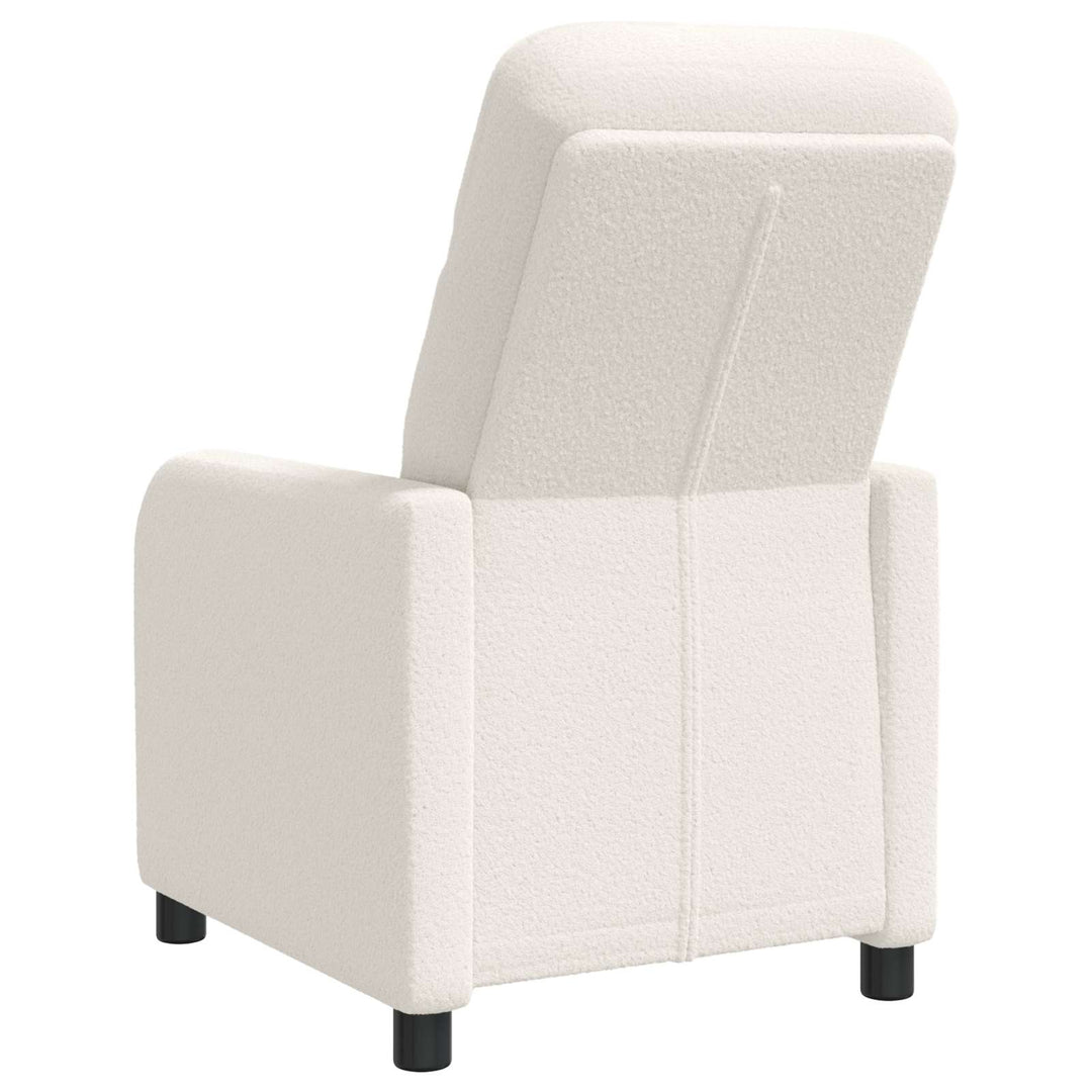 Recliner Cremefarvet Bouclé