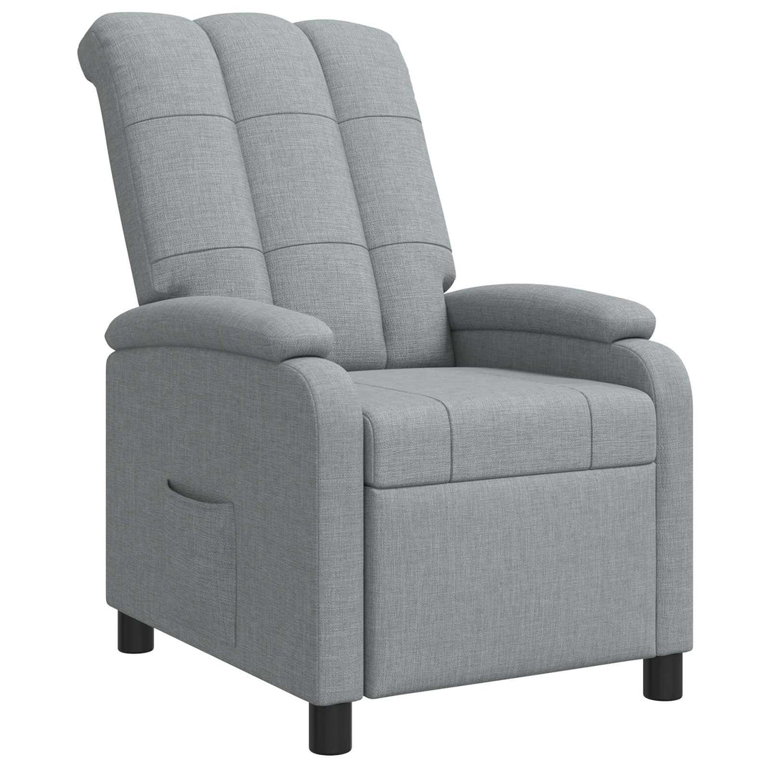 Recliner Lysegrå Stof