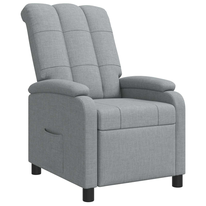 Recliner Lysegrå Stof