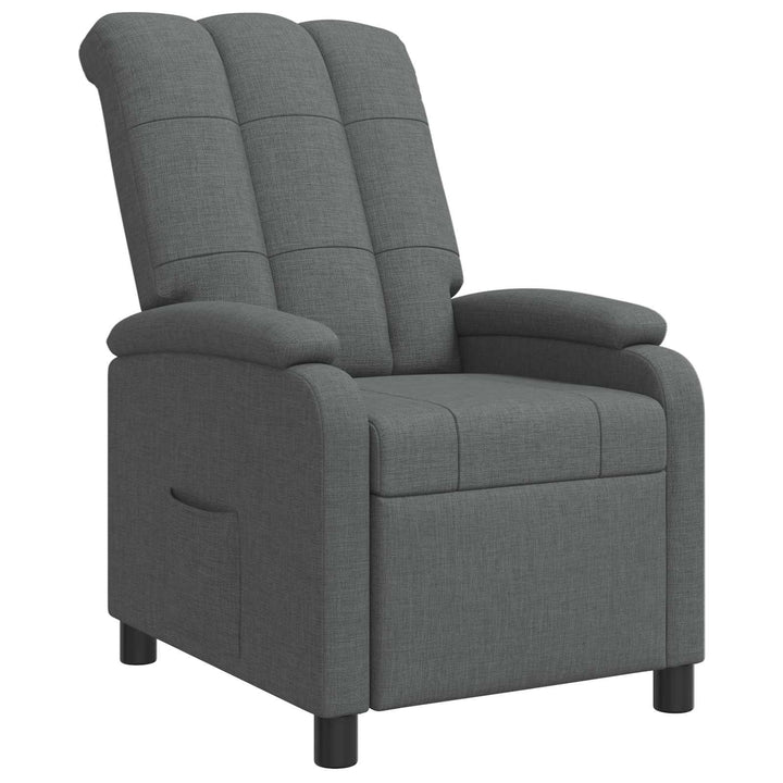 Recliner Mørkegrå Stof