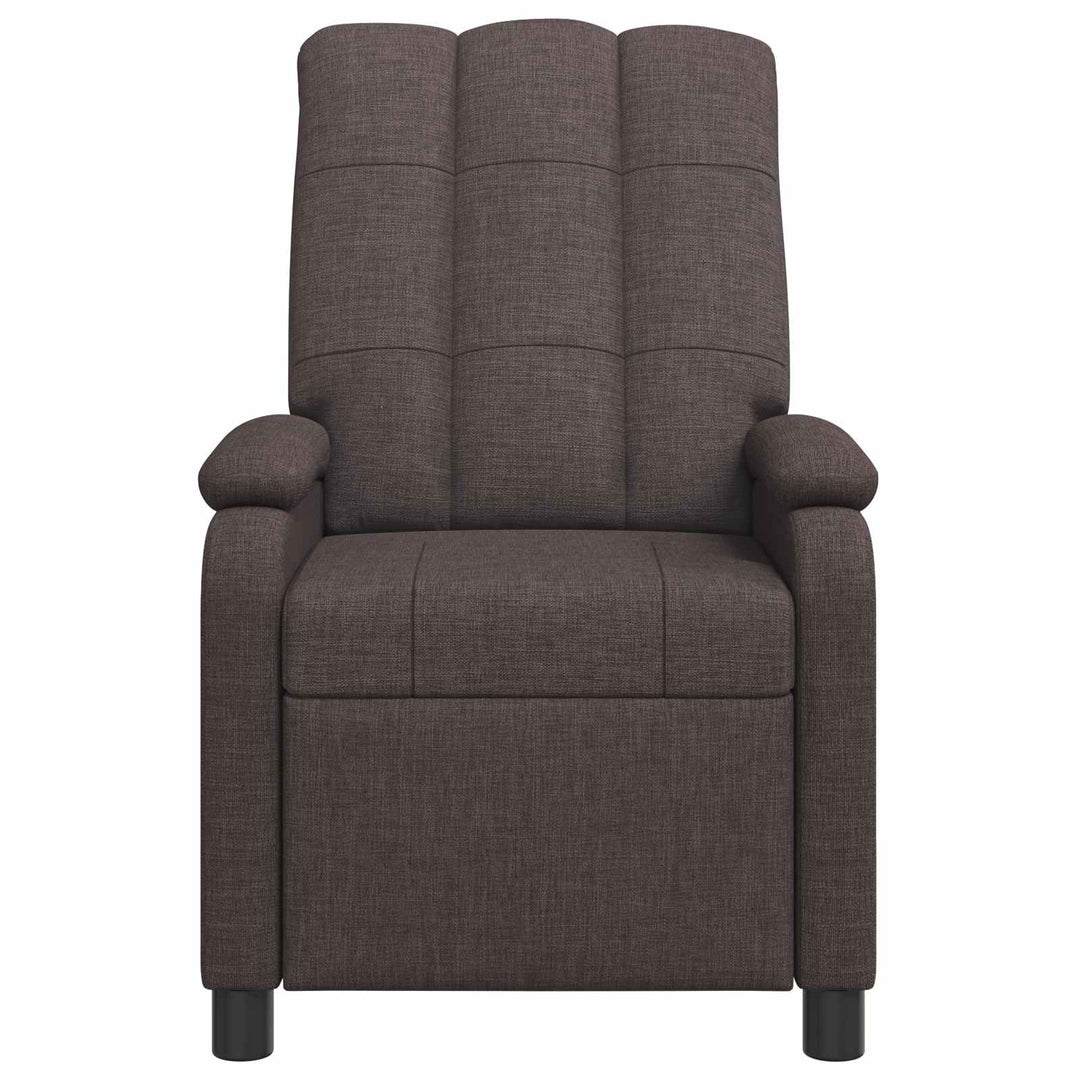 Recliner Mørk Brun Stof