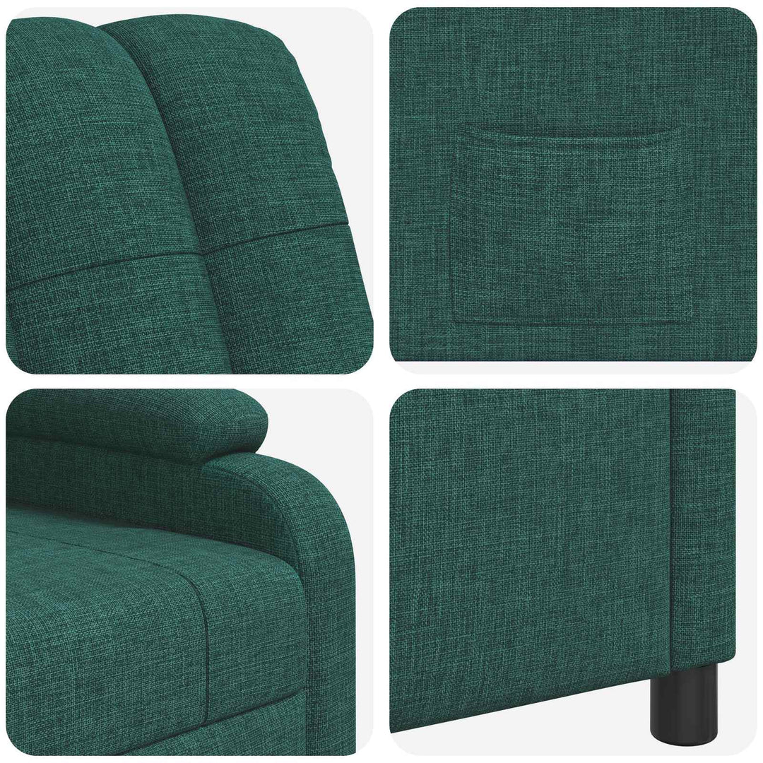 Recliner Mørkegrøn Stof