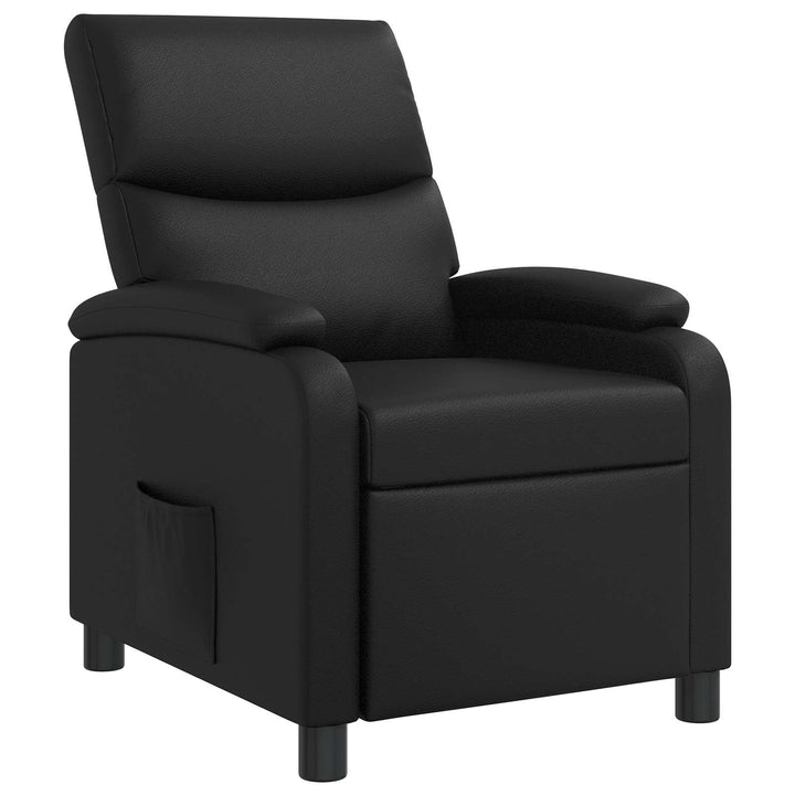 Recliner Sort Kunstlæder