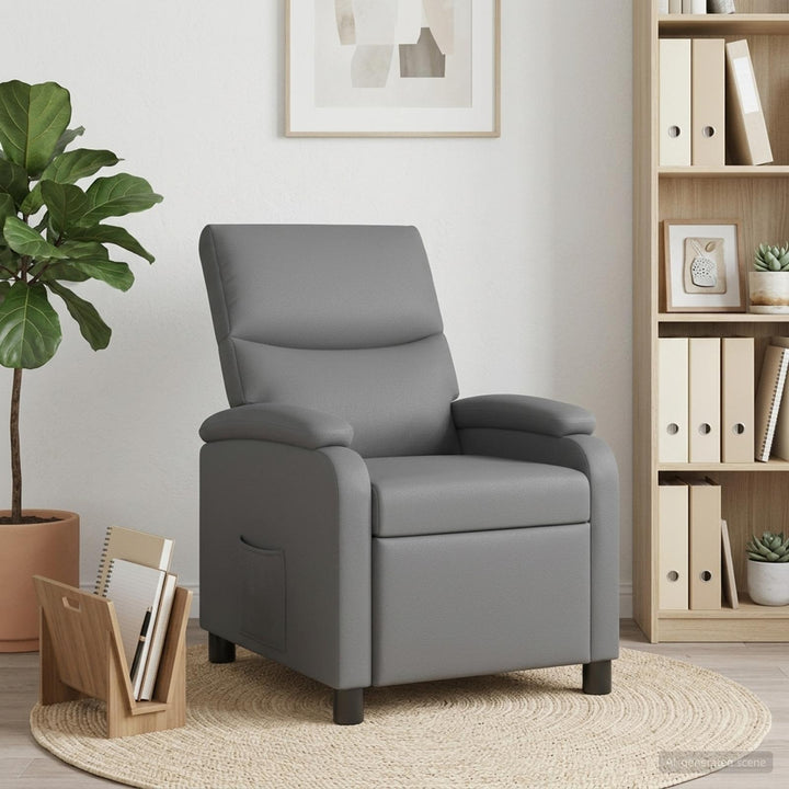 Recliner Grå Kunstlæder
