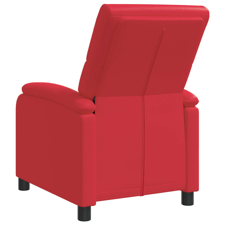 Recliner Rød Kunstlæder