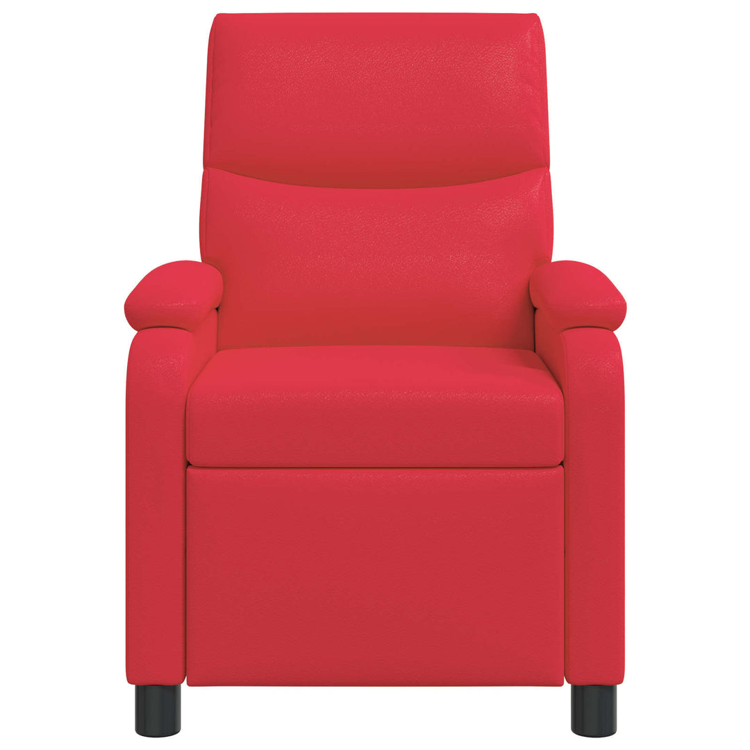Recliner Rød Kunstlæder