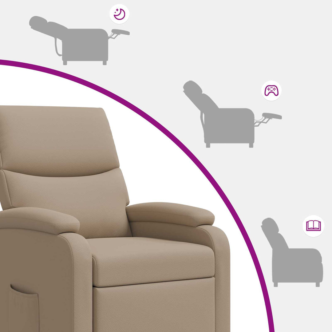 Recliner Cappuccino Kunstlæder