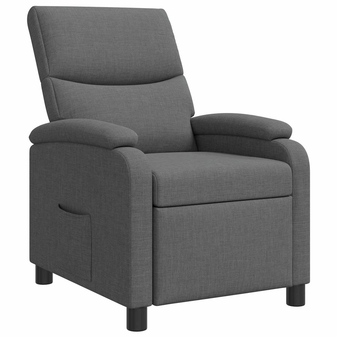 Recliner Mørkegrå Stof