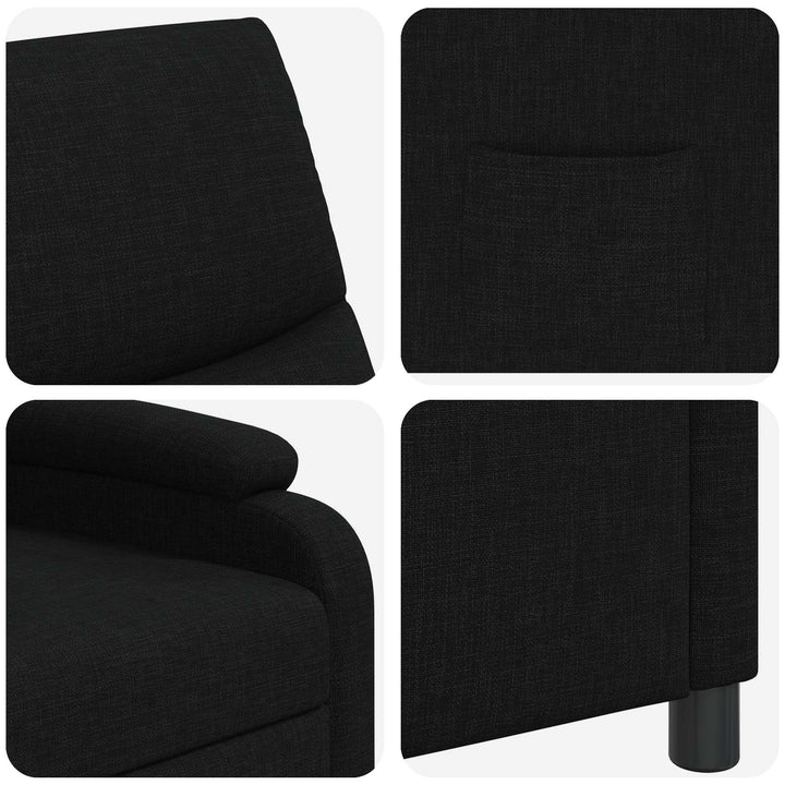 Recliner Sort Stof
