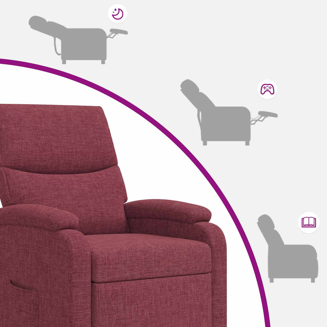 Recliner Vinrød Stof