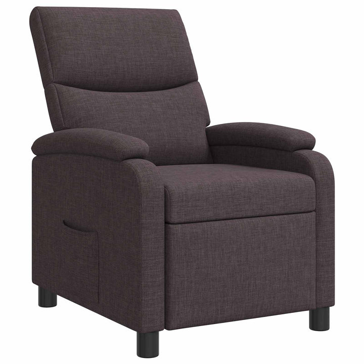 Recliner Mørk Brun Stof