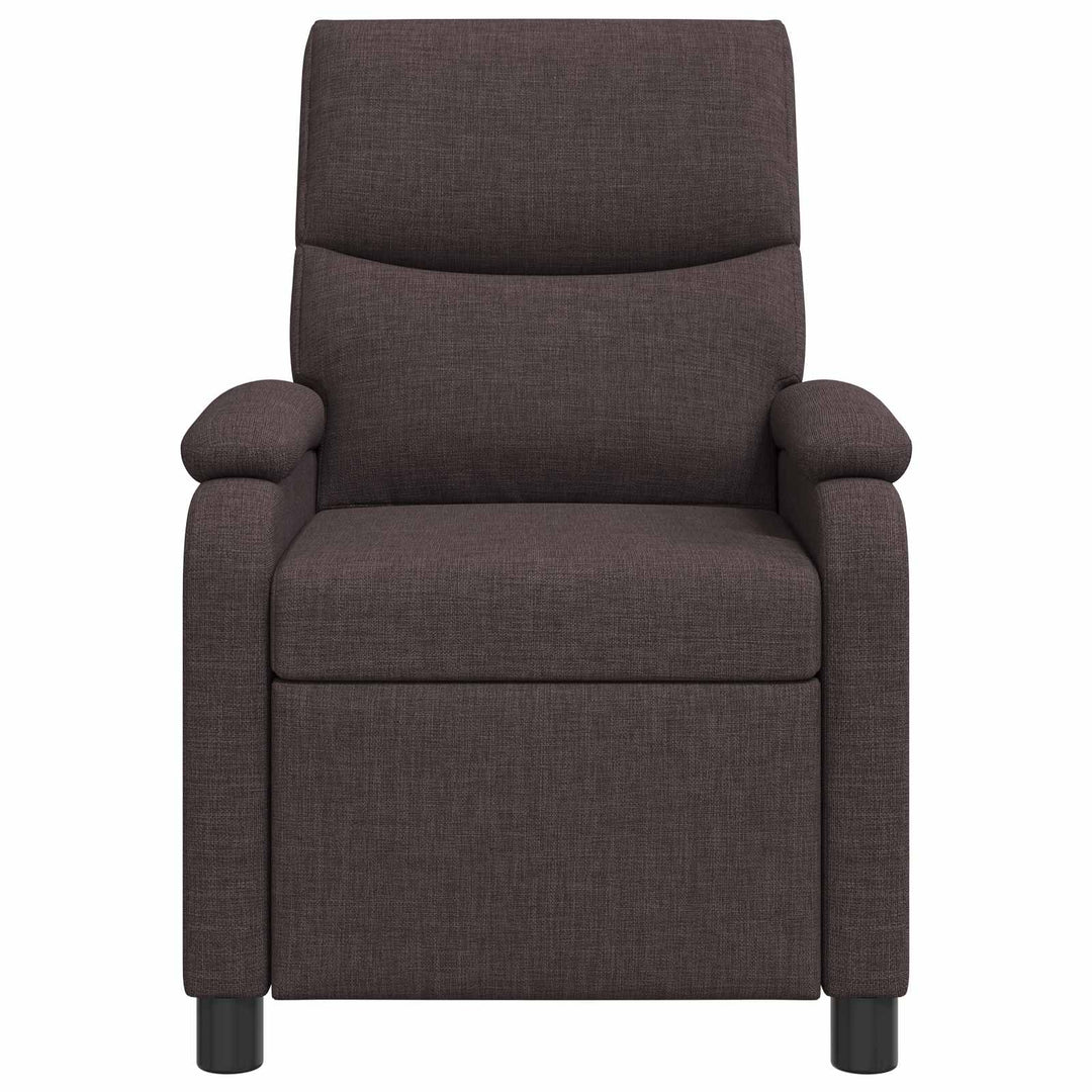 Recliner Mørk Brun Stof