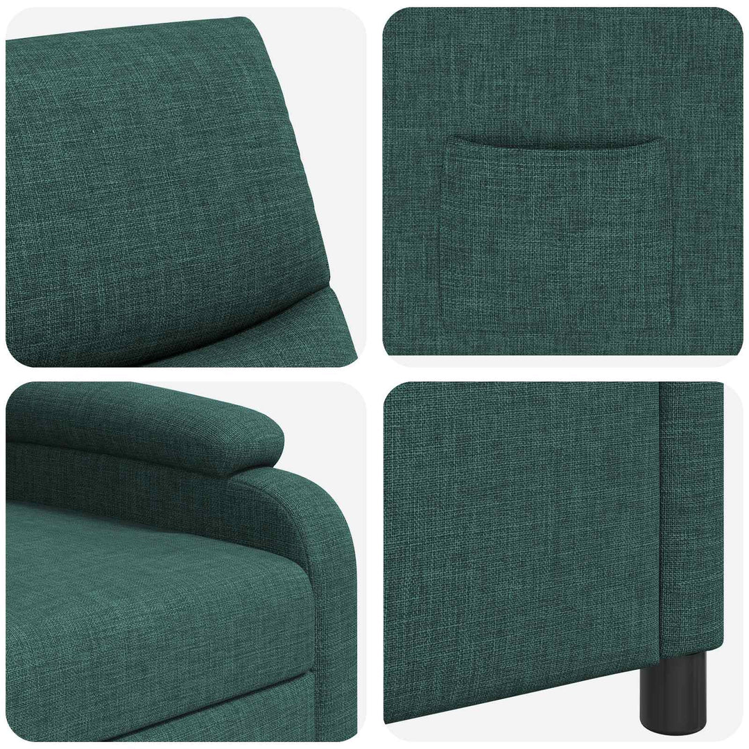 Recliner Mørkegrøn Stof